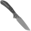 Nóż składany Bestech Constellation Grey Titanium/3K Twill Weave Skin Carbon Fiber, Bead Blasted/Stonewashed MagnaCut by Munko Knives (BT2501D)