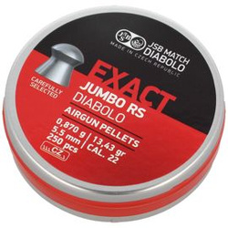 JSB Exact Jumbo RS 5.52 mm pellets, 250 pcs (546207-250) 