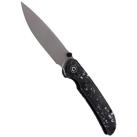 Civivi Knife Imperium Shredded Carbon Fiber / Silvery Shred, Stonewashed Nitro-V (C2106B)