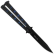 Nóż składany motylek Martinez Albainox Balisong Night Fighter II Black Stainless Steel, Black 3Cr13MoV (02104)