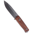 LionSteel Bushcraft Knife Santos Wood, Stone Washed Sleipner by Molletta (B41 ST)