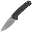 WE Knife Culex Black Titanium, Silver Bead Blasted CPM 20CV (WE21026B-3)