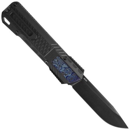 Nóż grawitacyjny Remette RT-Sharp Leopard Black DLC Titanium, Black DLC M390 (ZL301D)