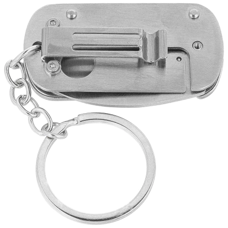 Nóż składany brelok Martinez Albainox Dog Tag Satin Steel, Satin 3Cr13Mov (18653)