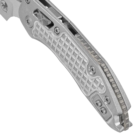 Nóż składany Microtech Marfione Select Stitch Ram-Lok S/E Frag Titanium, Stonewashed M390MK by Borka Blades and Tony Marfione (169RL-10FRMS1)