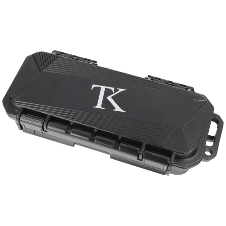 TacKnives TAKCOM Vigor V2 Black G10 / Black Aluminum, Satin 154CM OTF automatic knife