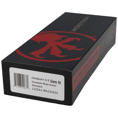 Nóż automatyczny OTF Microtech Ultratech Gen IV D/E Cerakote Moss Green Aluminium, Cerakote Moss Green M390MK by Tony Marfione (11224-1MG-C21Z13)