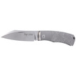 Viper Hug Gray Titanium Wolf, Satin by M390 by Sacha Thiel Knife (V5990TIW)