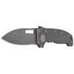 Nóż składany Demko AD20.5 Slicer Shark Smooth Titanium, Stonewashed CPM 3V by Andrew Demko (AD20.5-3V-Smooth TI-SS)