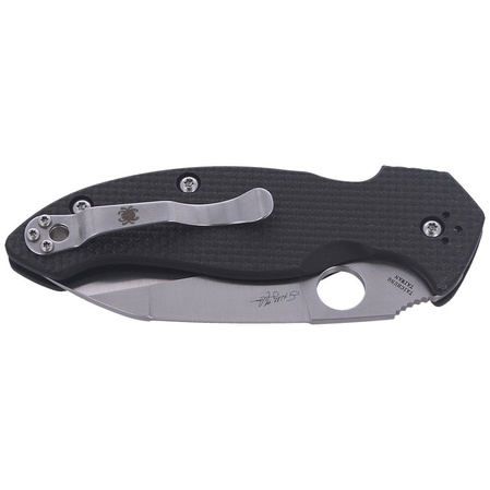 Nóż składany Spyderco Canis Carbon Fiber / G-10 Laminate Plain (C248CFP)