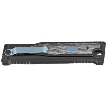 Nóż grawitacyjny OTF Reate EXO 2.0 D/E Black PVD Titanium / Black Micarta, Black PVD Elmax (EXO BLK.PVD.DE.BKM)