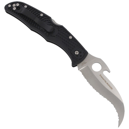 Nóż składany Spyderco Matriarch 2 FRN Black Emerson Opener (C12SBK2W)