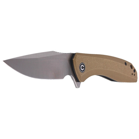 CIVIVI Knife Baklash Stonewashed Brass, Satin Finish (C801J)