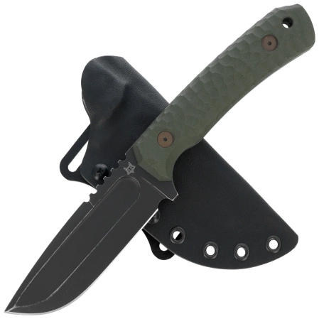 Nóż Fox Monteserra OD Green G10, Top Shield/Stonewashed Niolox by GZ Tactical Knives (FX-628 G10OD)