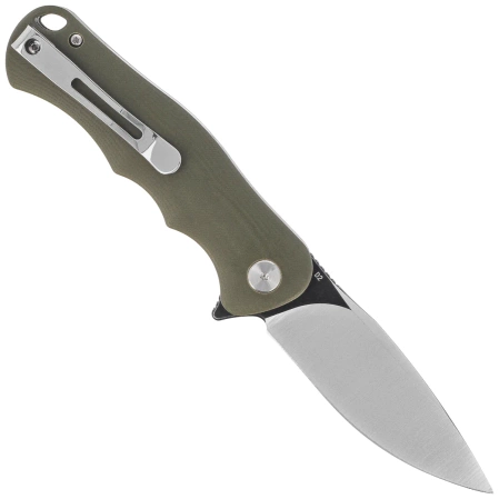 Bestech Bobcat Knife Green G10, Black Stonewashed / Satin D2 (BG22B-2)
