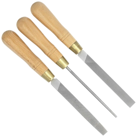 Zestaw pilników do metalu Mikov Narex Profi 3 szt. 150 mm (854301)