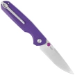 Bestechman Velix Knife Purple G10, Satin/Stonewashed 14C28N by Ostap Hel (BMK07C)