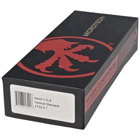 Nóż automatyczny OTF Microtech Hera II D/E Black Aluminium, Tactical M390MK by Tony and Sean Marfione (1702-1T)