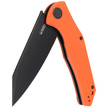 Kubey Flash KU158G Knife Orange G10, Blackwashed AUS-10
