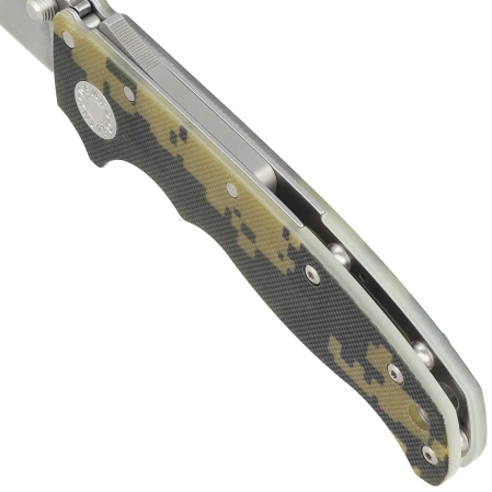 Nóż składany Demko AD20.5 Shark Foot Digi Camo G10, Stonewashed CPM 3V by Andrew Demko (205-3V-SFDC)