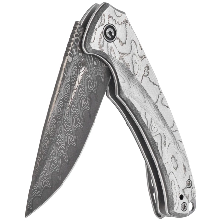 Civivi Voidflare Knife G10 w/ Aluminum Foil, Damascus (C24040-DS1)