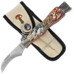 Martinez Albainox Mushroom 3D Knife Wood, Satin 3Cr13Mov (18258)