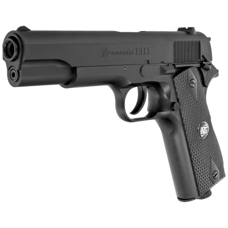 Pistolet wiatrówka WinGun Colt 1911 Commander Black 4.5 mm, CO2
