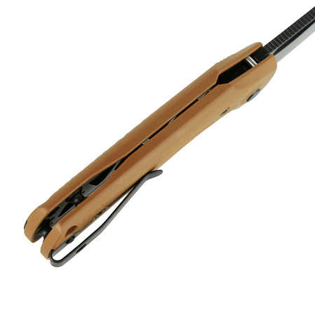 Reate PL-XE Knife Tan G10, Black PVD Nitro-V (PL-XE-TANG10.PVD)