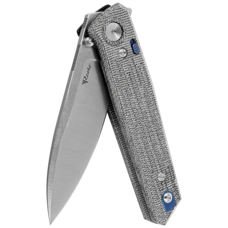Reate PL-6 Knife Black Micarta, Satin Nitro-V (PL-6 BKM SAT)