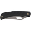 Mikov Crocodile Black ABS Folding Knife, Mirror Finish (243-NH-1/B BLK)