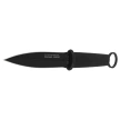 K25 Botero Dagger Black Rubber, Black Titanium 7Cr17Mov (31892)