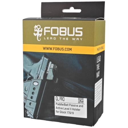 Fobus GL PRO Level 2 Passive/Active Holster for Glock 17, 19, 19X, 26, 45, 48