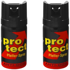 2x Gaz pieprzowy KKS ProTect Set 40ml, Cone (2x01440-C)