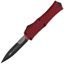 Microtech Hera II Mini Bayonet OTF Knife Merlot Aluminum, Black M390MK by Tony Marfione (1701M-1MR)