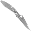 Spyderco Police Model Stainless Steel PlainEdge Knife (C07P)