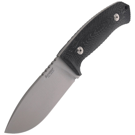 LionSteel Bushcraft Micarta Black / Fixed Satin Blade (M3 MI)
