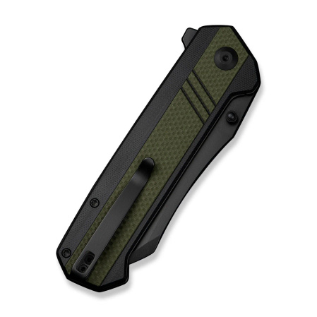 Sencut Draxor Green/Black G10 Knife, Black 9Cr18MoV (S24035-2)