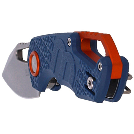 Nóż składany MKM Isonzo Clip Point Blue FRN, Stonewashed N690 by Jesper Voxnæs (MK FX03-3PBL)