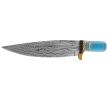 Martinez Albainox Knife Blue Acrylic, Damascus 256 Layers (32564)