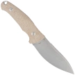 Viper Nordlys Natural Micarta Canvas, Stonewashed N690 by Jens Ansø Knife (VT4044CN)