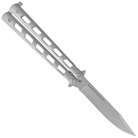Nóż motylkowy Third Decor Habitat Balisong Stainless Steel, Satin (10967)