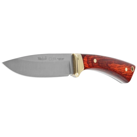 Muela Colibri COL-9M Pakka Wood Knife, Satin X50CrMoV15