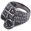 Pierścień Tole 10 Imperial Skull Cross Ring Ø19 (09984-19)