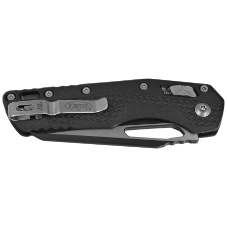 Nóż składany Microtech MSI S/E Black Polymer, Black/Satin P/S M390MK by Tony Marfione (210T-2PMBK)