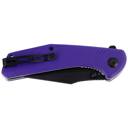 Nóż składany Sencut Actium Purple G10, Black Stonewashed D2 (SA02D)