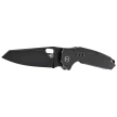 Bestech Nyxie Black Titanium, Black Stonewashed CPM S35VN by Todd Knife and Tool Knife (BT2209B)