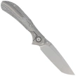 Nóż składany Bestech Constellation Grey Titanium/Black Micarta, Dark Bead Blasted/Stonewashed MagnaCut by Munko Knives (BT2501A)
