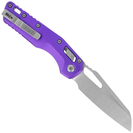 Microtech MSI S/E Knife Purple Aluminum, Stonewashed M390MK by Tony Marfione (210-10PU)