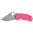 Spyderco Para 3 Lightweight Knife Pink FRN, Satin CTS BD1N by Sal and Eric Glesser (C223PPN)