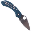 Nóż składany Spyderco Dragonfly 2 Lightweight Blue FRN, Satin K390 by Sal Glesser (C28FP2K390)
